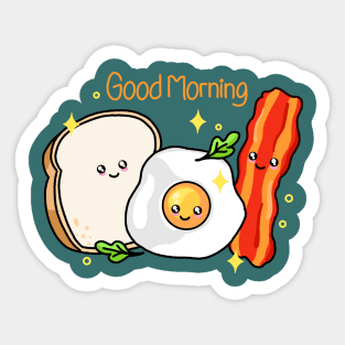 Good Morning Sticker